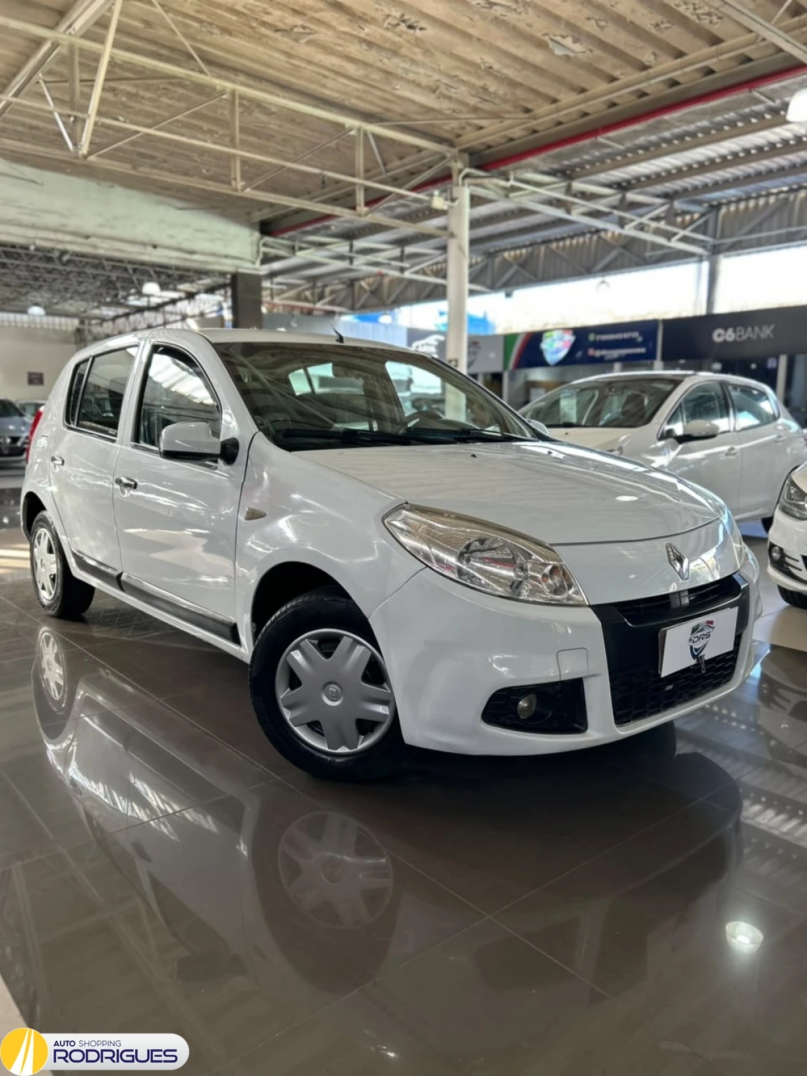 Renault Sandero · veículo de exemplo
